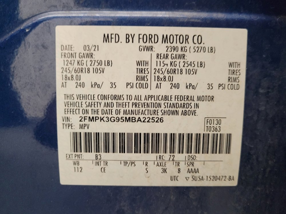 Used 2021 Ford Edge SE w/ Cargo Accessory Package image 33