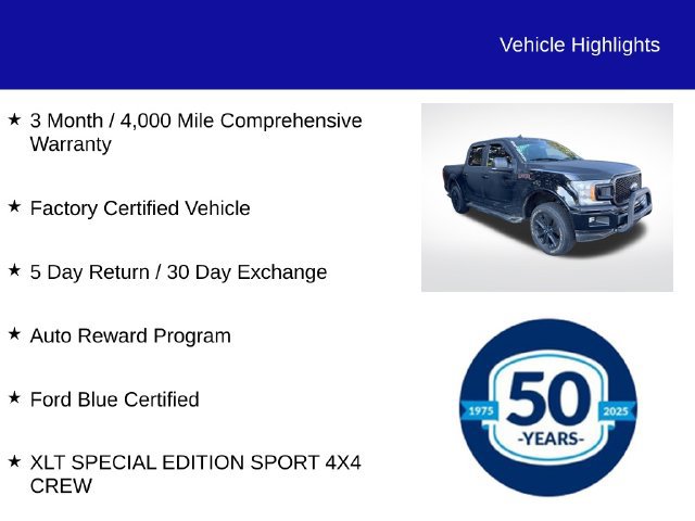 Used 2019 Ford F150 XLT w/ Equipment Group 302A Luxury AWD/4WD image 5