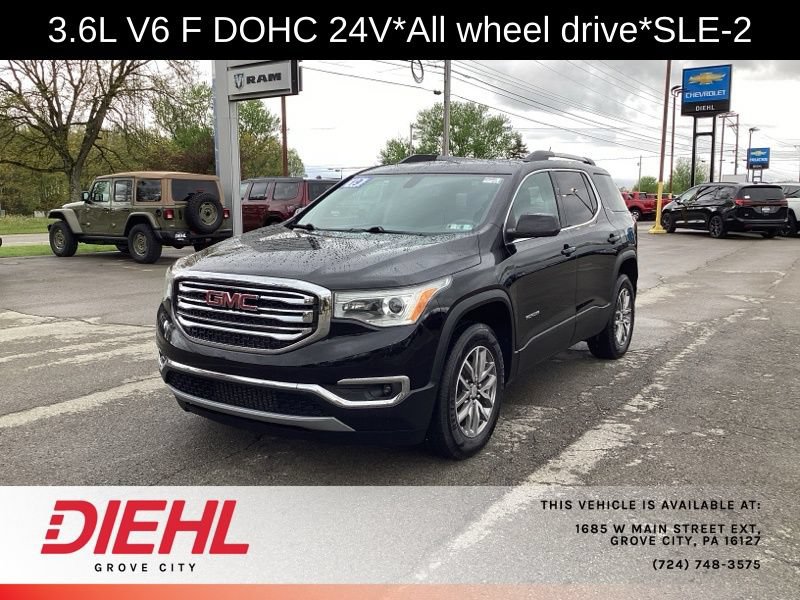 Used 2019 GMC Acadia SLE w/ Driver Alert Package I AWD/4WD image 3