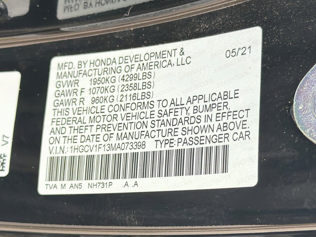 Used 2021 Honda Accord LX image 41