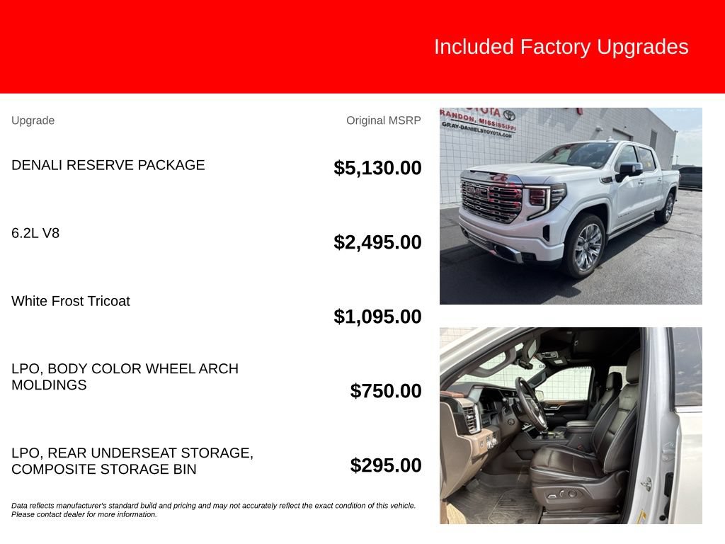 Used 2023 GMC Sierra 1500 Denali w/ Denali Reserve Package AWD/4WD image 5