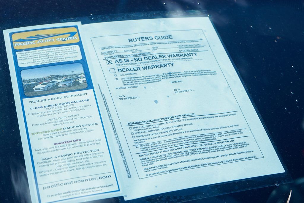 Used 2006 Chevrolet Corvette Coupe w/ Preferred Equipment Group image 54