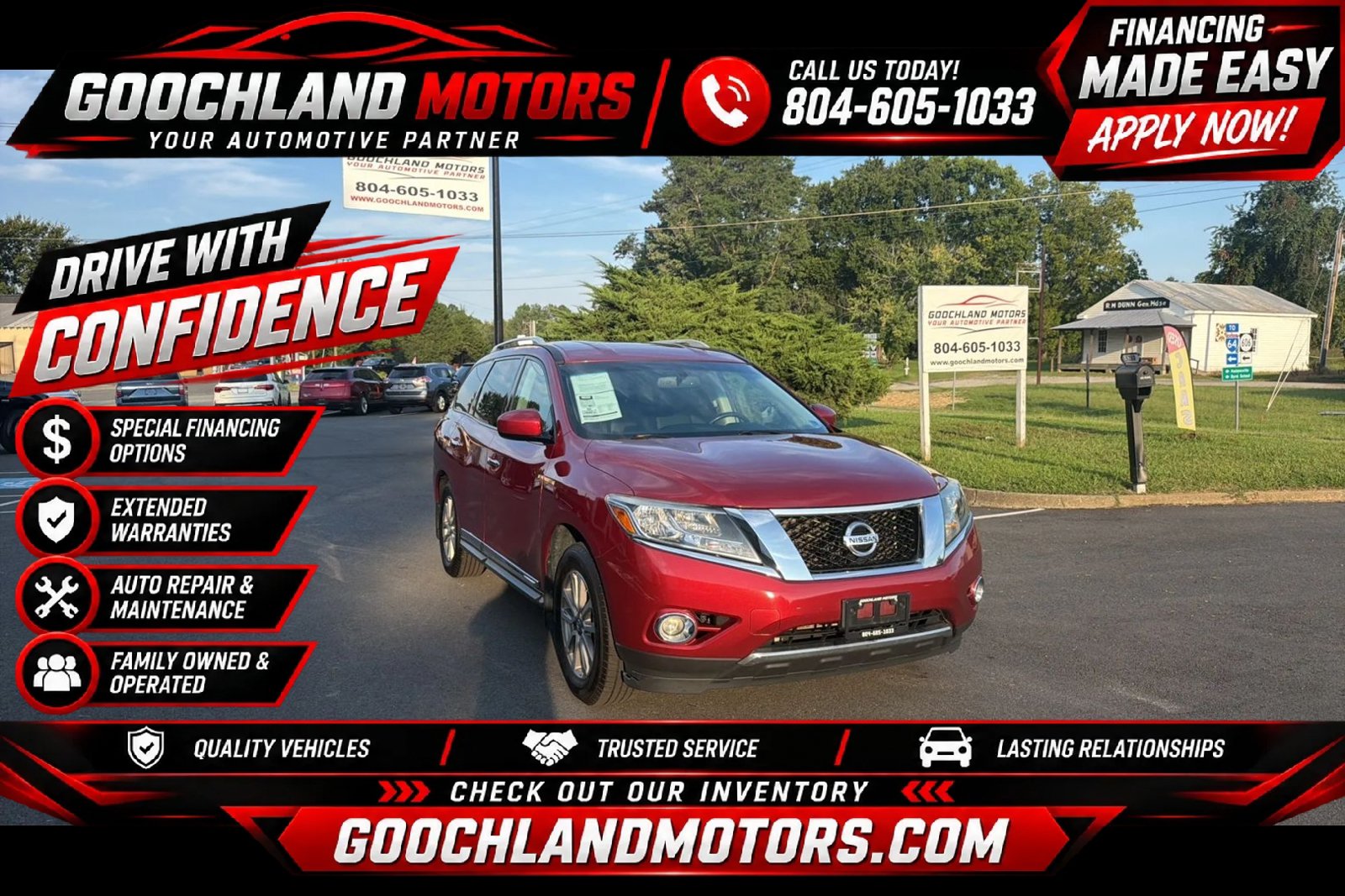 Used 2014 Nissan Pathfinder SL w/ SL Tech Package AWD/4WD image 1