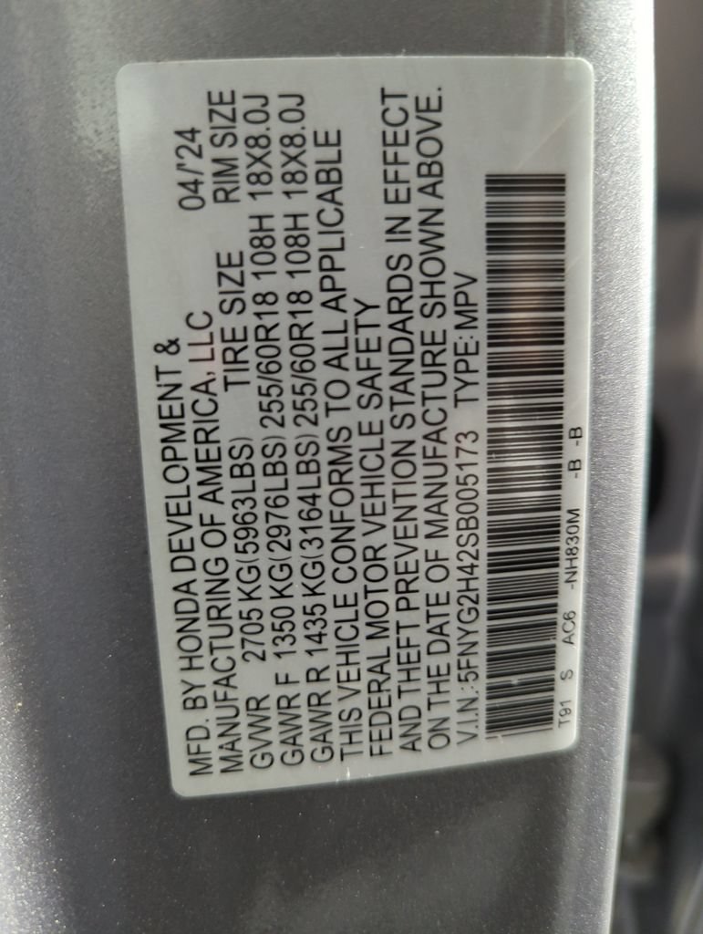 Certified 2025 Honda Pilot EX-L image 25