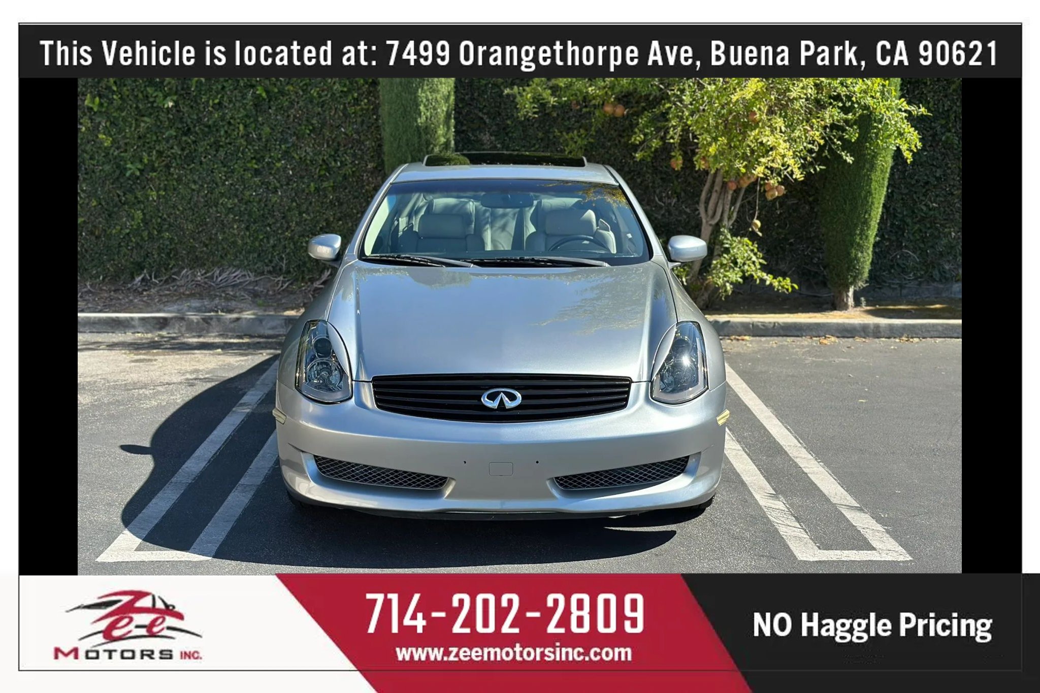 Used 2006 INFINITI G35 Coupe w/ (P01) Premium Pkg RWD image 3