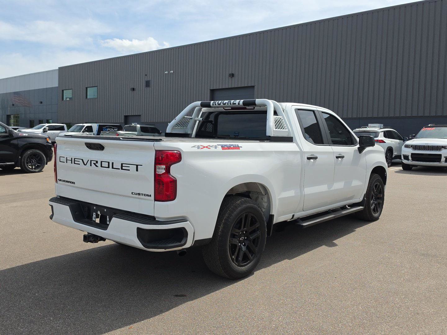 Used 2023 Chevrolet Silverado 1500 Custom w/ LPO, Dark Essentials Package AWD/4WD image 3