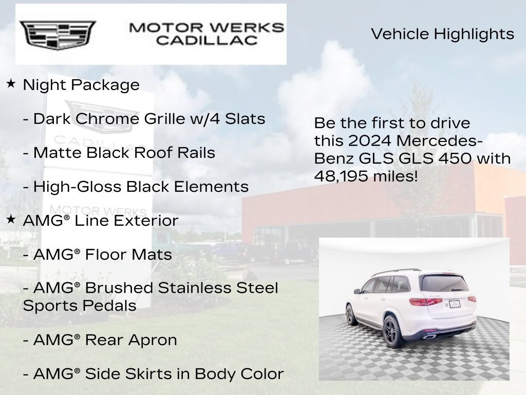 Used 2024 Mercedes-Benz GLS 450 4MATIC image 12