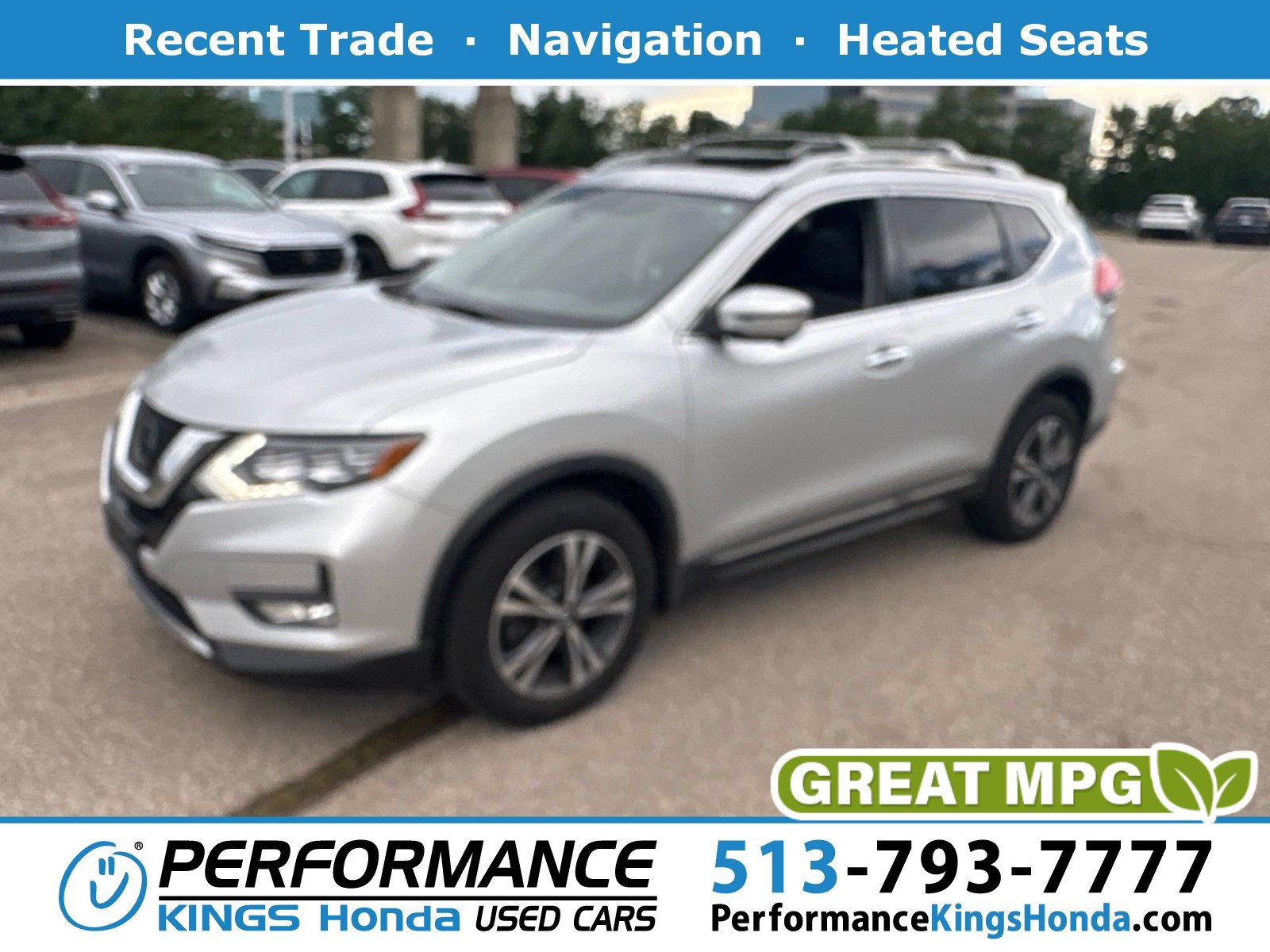 Used 2017 Nissan Rogue SL w/ SL Premium Package AWD/4WD image 1