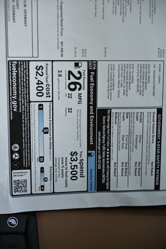 New 2026 Audi A5 2.0T Prestige AWD/4WD image 25