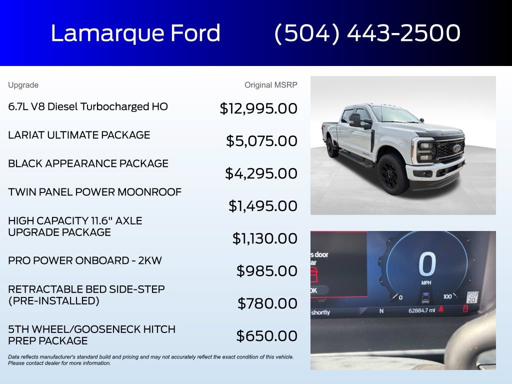 Used 2025 Ford F250 Lariat w/ Lariat Ultimate Package AWD/4WD image 2