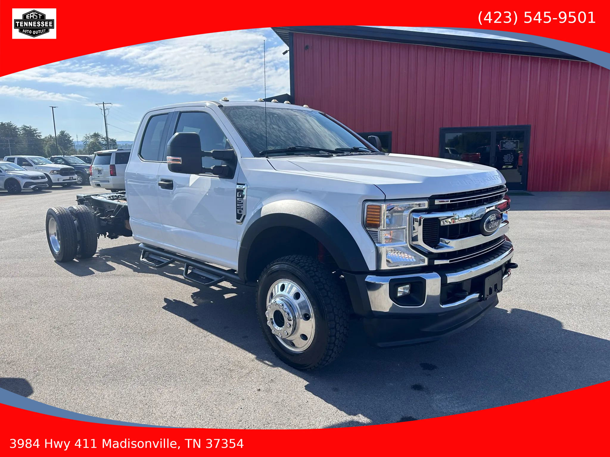Used 2021 Ford F550 4x4 SuperCab Super Duty w/ XLT Value Package