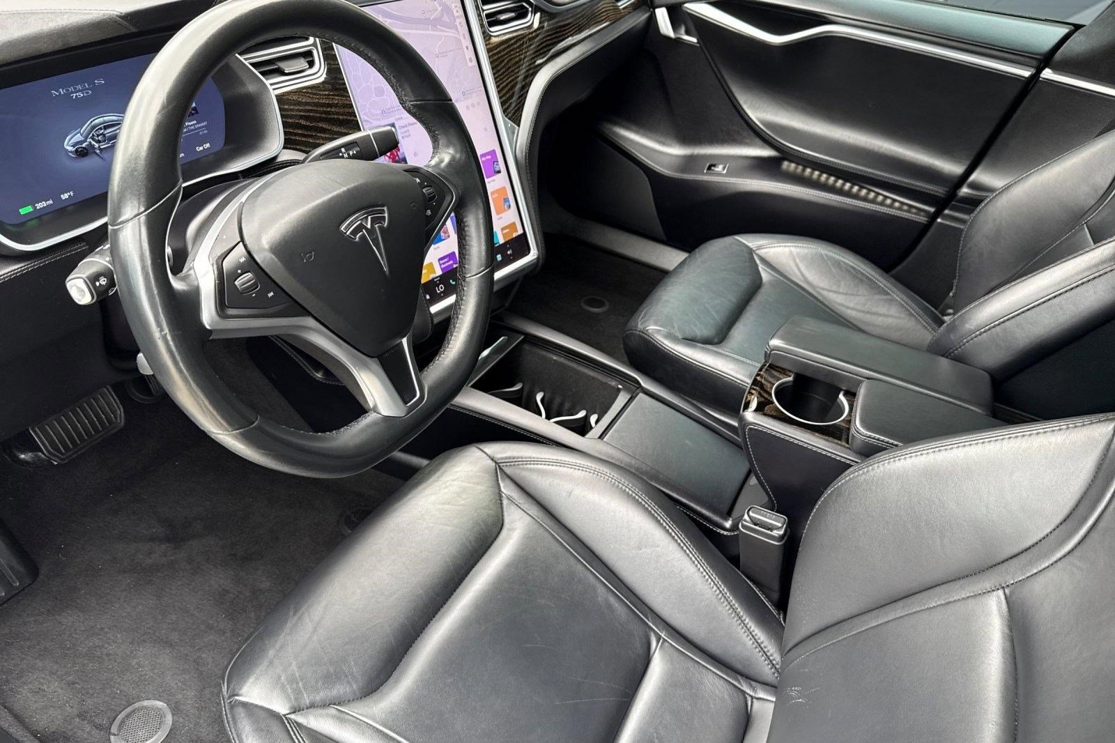 Used 2016 Tesla Model S 75D AWD/4WD image 4