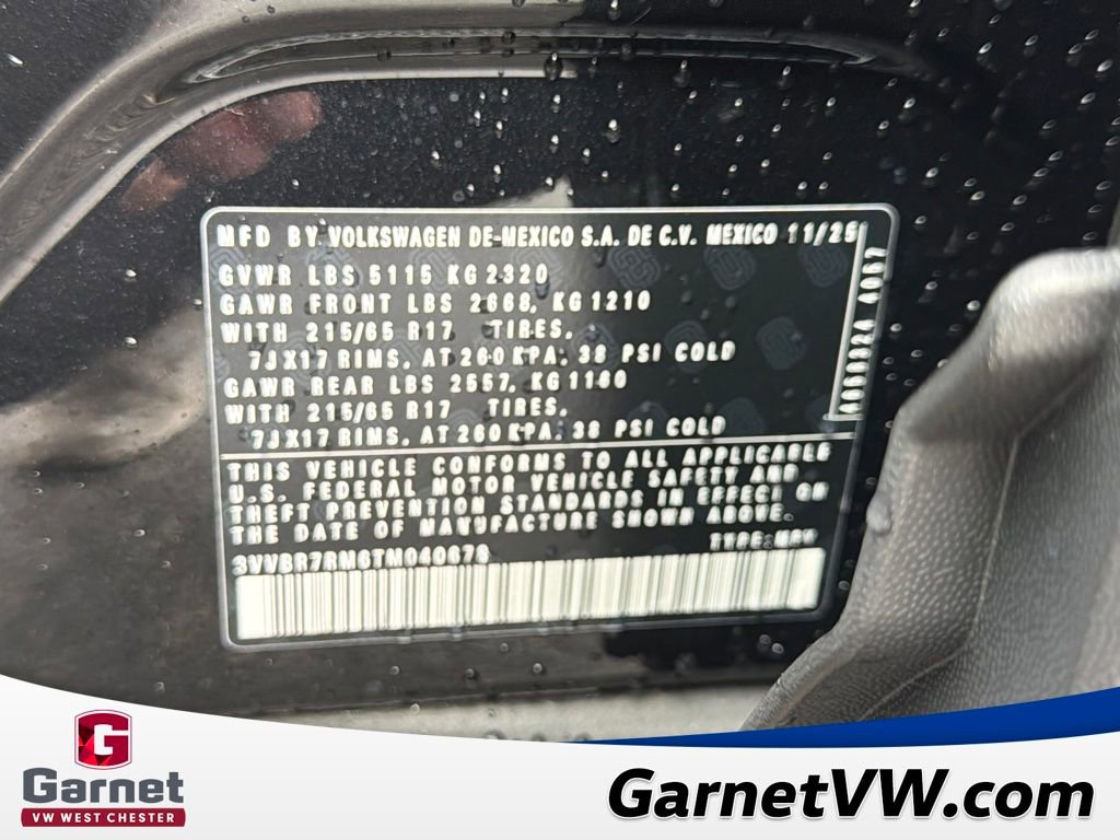 New 2026 Volkswagen Tiguan S image 23