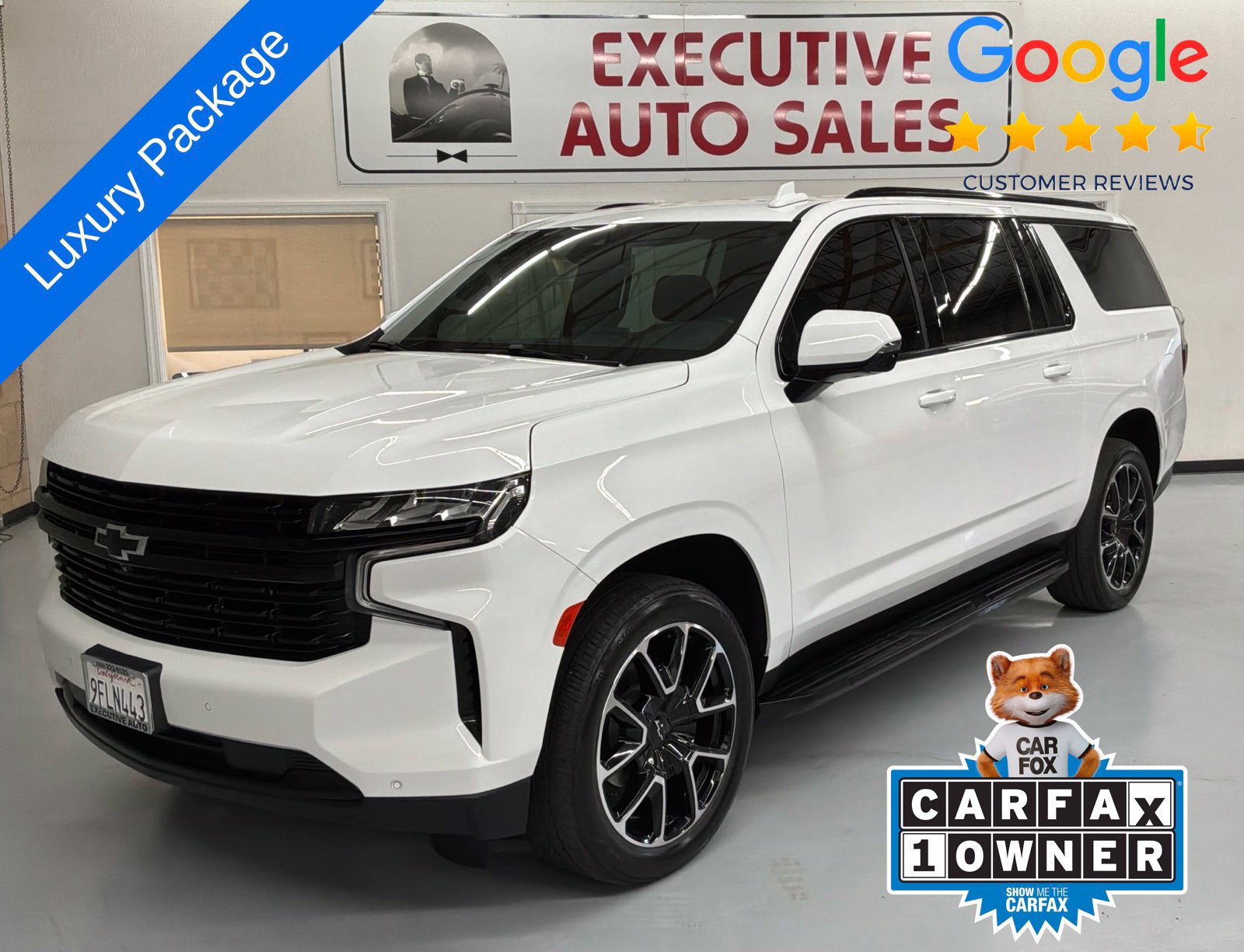 Used 2023 Chevrolet Suburban RST w/ Luxury Package RWD image 1