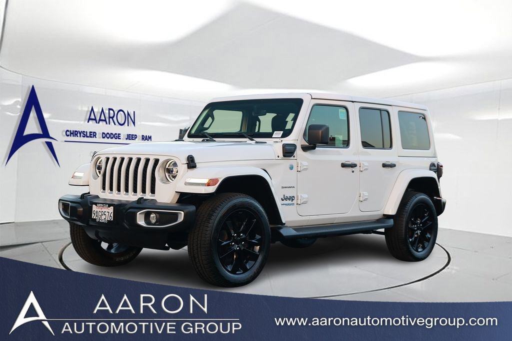 Used 2021 Jeep Wrangler Unlimited Sahara w/ Cold Weather Group AWD/4WD image 1