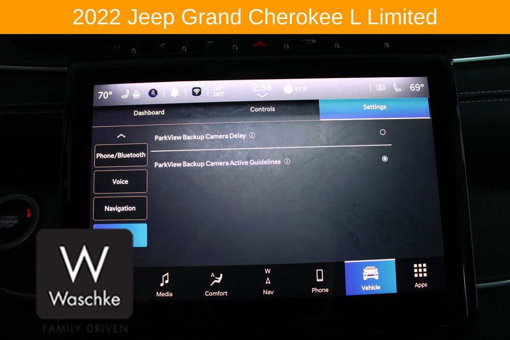 Used 2022 Jeep Grand Cherokee L Limited w/ Trailer Tow Group (B) image 66