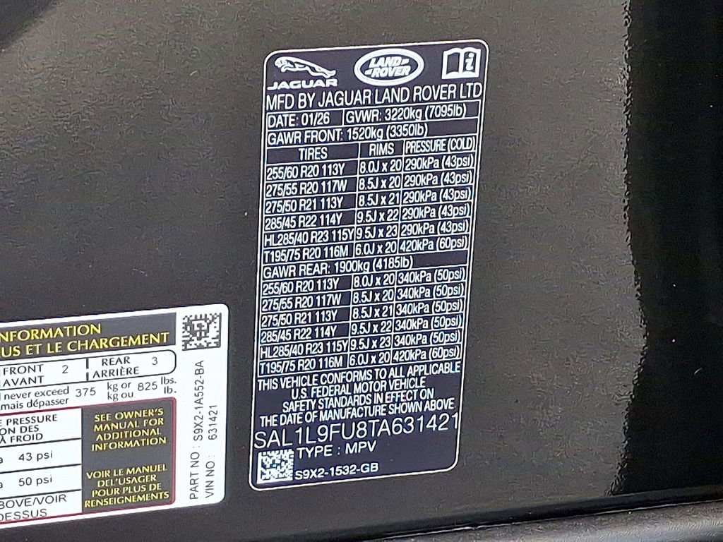 New 2026 Land Rover Range Rover Sport Dynamic SE image 18