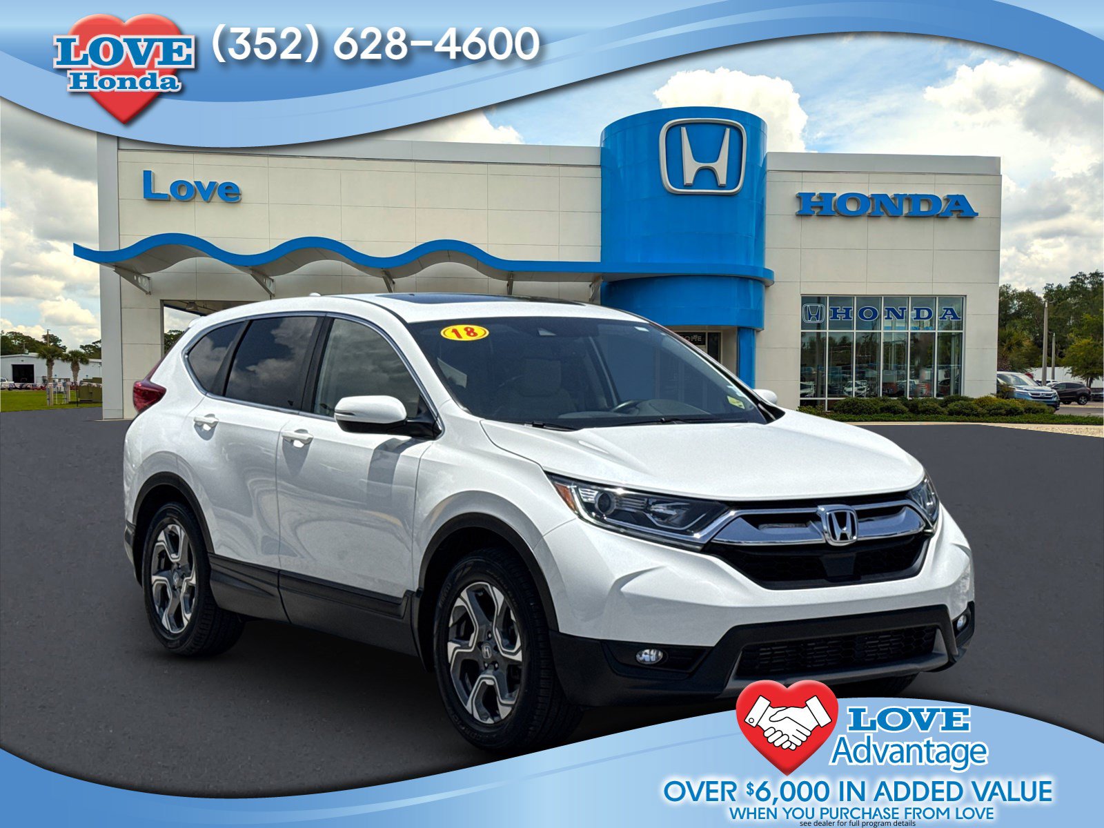 Certified 2018 Honda CR-V EX-L