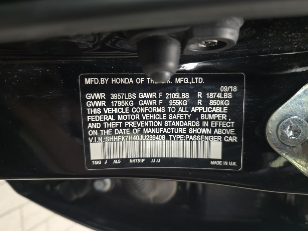 Used 2018 Honda Civic Sport image 35