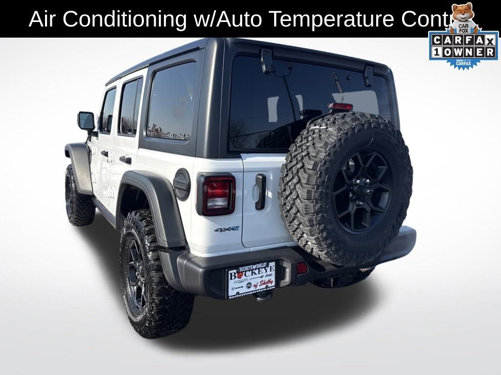 Certified 2025 Jeep Wrangler Willys 4xe image 7