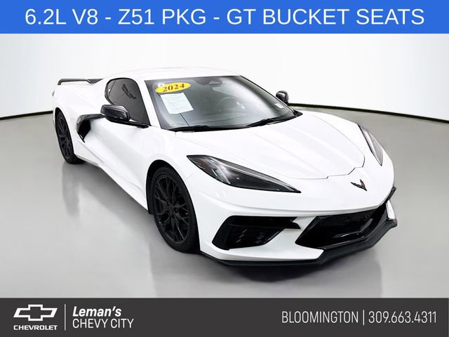 Used 2024 Chevrolet Corvette Stingray Coupe w/ Z51 Performance Package image 1