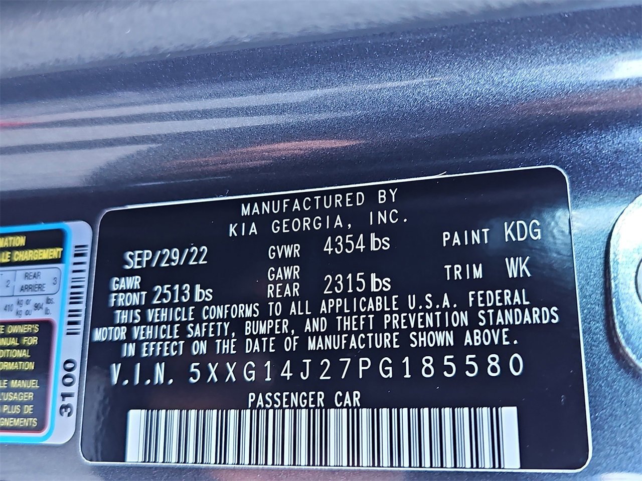 Used 2023 Kia K5 LXS image 35