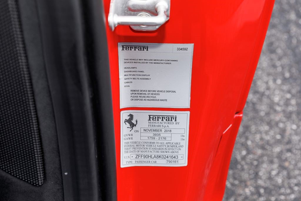 Used 2019 Ferrari 488 Pista Coupe RWD image 15