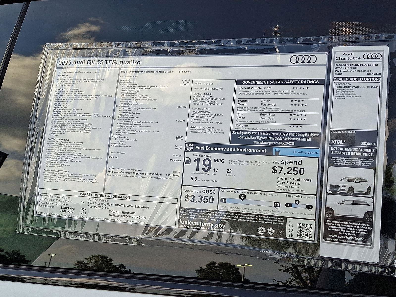 New 2025 Audi Q8 Premium Plus image 23