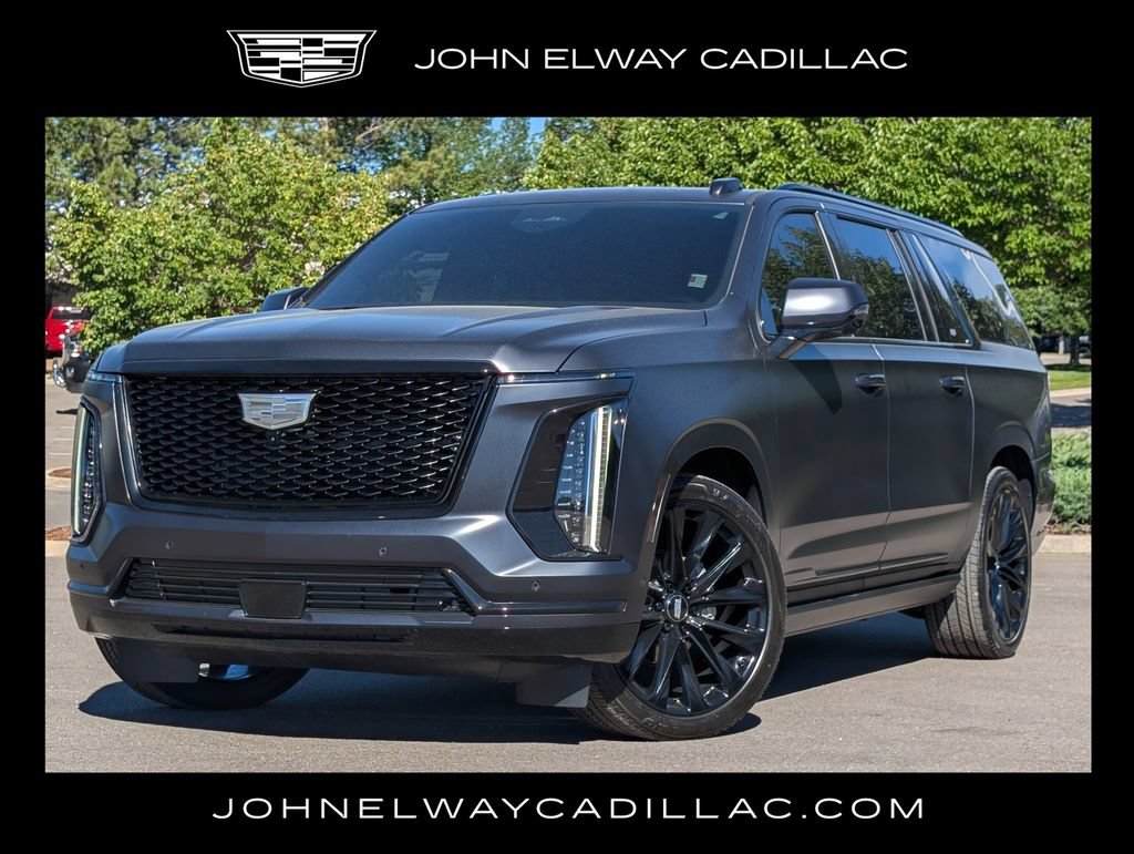 Certified 2026 Cadillac Escalade ESV Platinum Sport w/ LPO, ONYX Package
