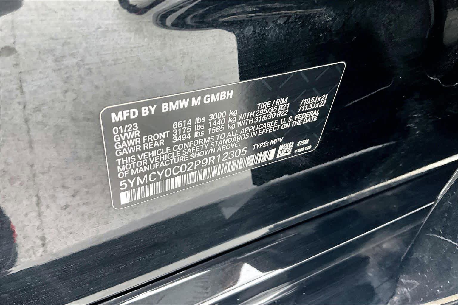 Used 2023 BMW X6 M w/ Executive Package AWD/4WD image 30