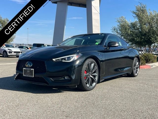 Certified 2022 INFINITI Q60 Red Sport 400 w/ Carbon Fiber Package