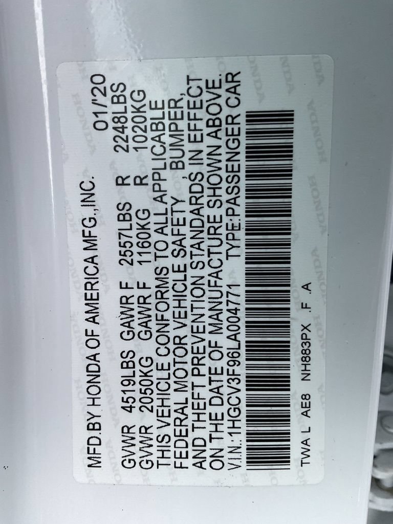 Used 2020 Honda Accord Touring image 42