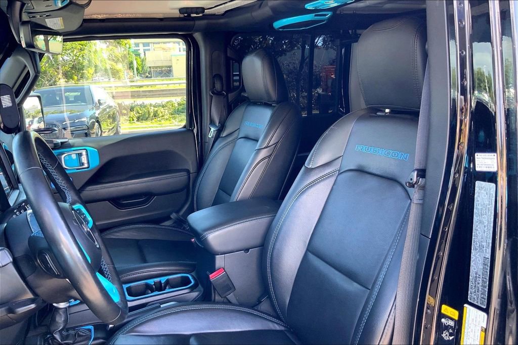 Used 2023 Jeep Wrangler Unlimited Rubicon 4xe w/ Cold Weather Group image 24