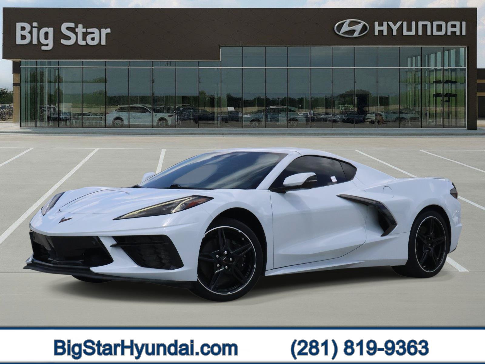 Used 2024 Chevrolet Corvette Stingray Premium Cpe w/ Z51 Performance Package RWD image 1