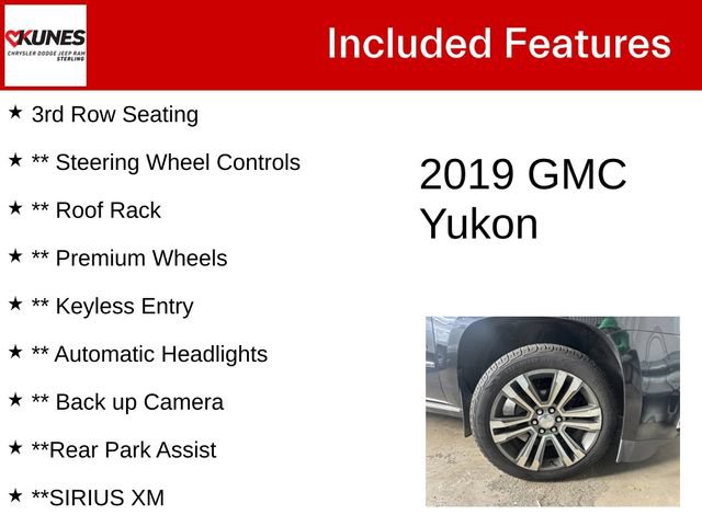 Used 2019 GMC Yukon Denali w/ Denali Ultimate Package AWD/4WD image 5