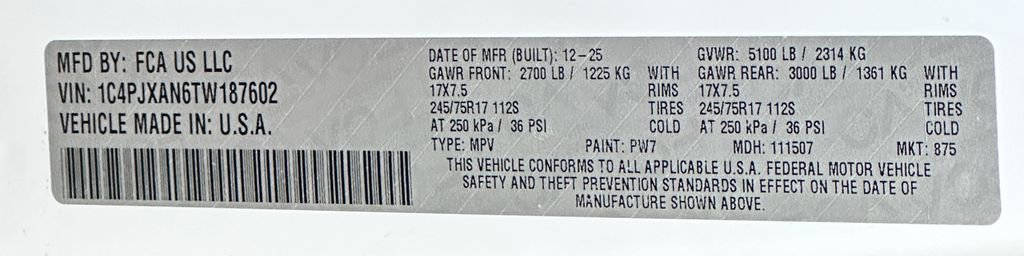 New 2026 Jeep Wrangler Sport image 48