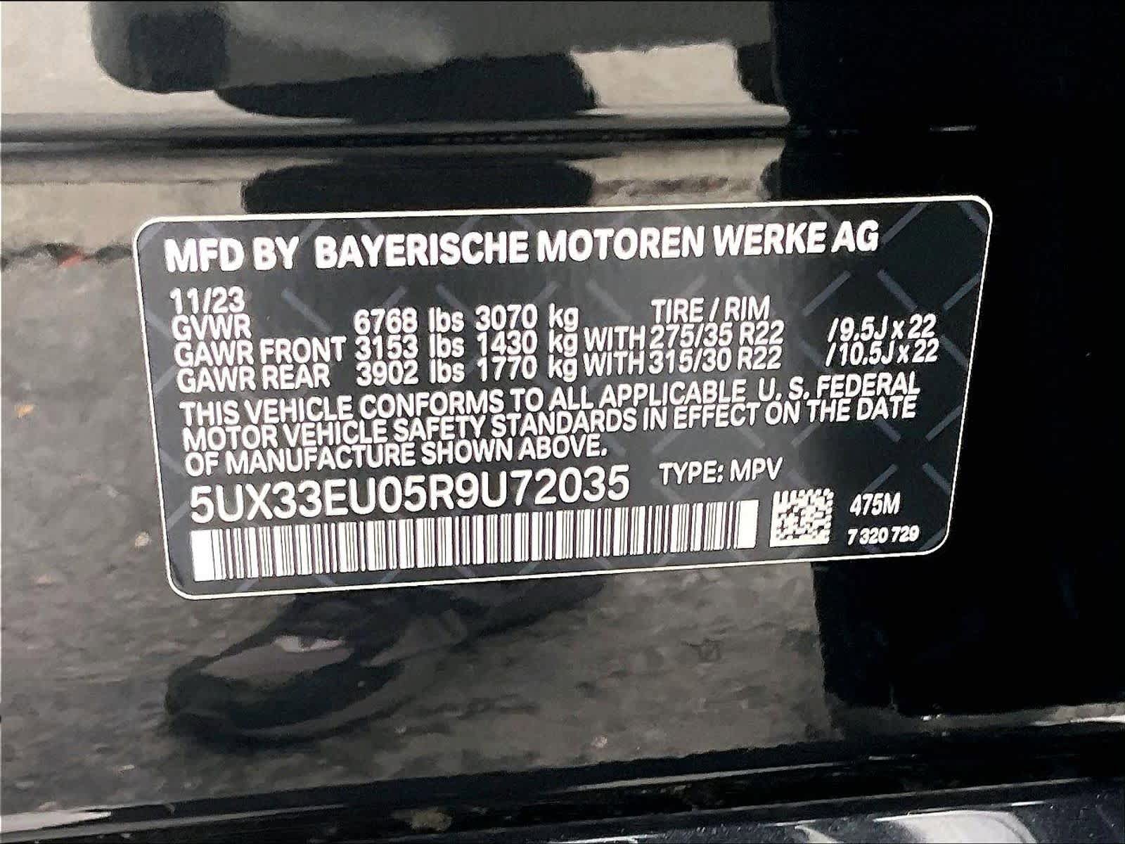 Used 2024 BMW X5 M60i w/ Climate Comfort Package AWD/4WD image 33