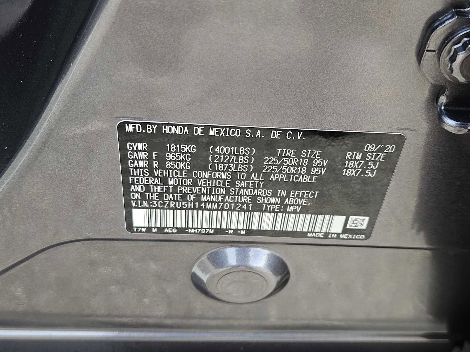 Used 2021 Honda HR-V Sport image 30