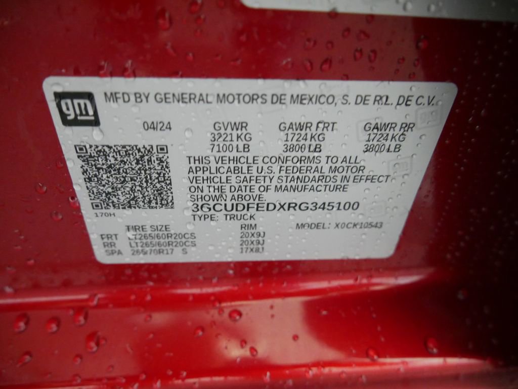 Used 2024 Chevrolet Silverado 1500 LT Trail Boss w/ Convenience Package II image 9