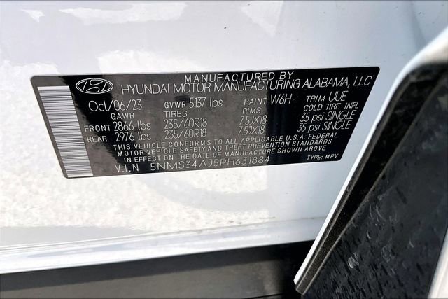 Used 2023 Hyundai Santa Fe SEL w/ Premium Package image 19