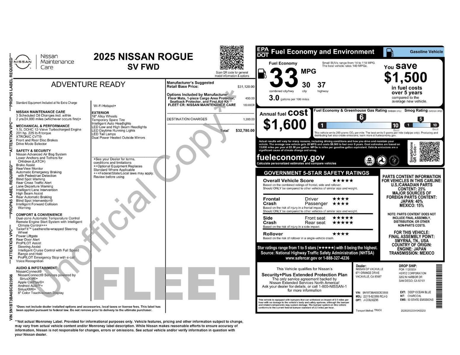 Used 2025 Nissan Rogue SV FWD image 3