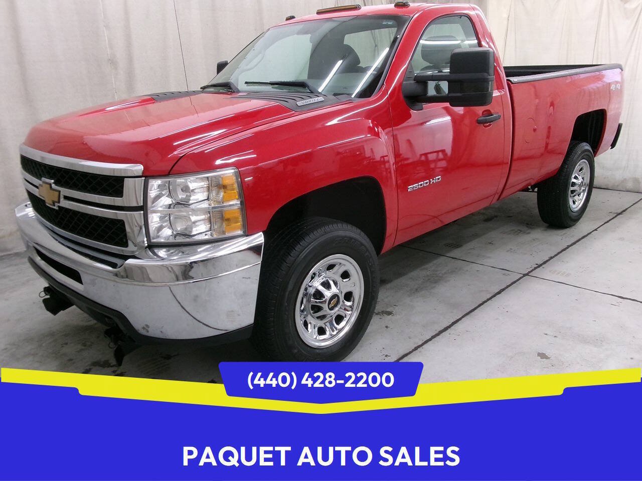 Used 2014 Chevrolet Silverado 2500 W/T w/ Snow Plow Prep Package AWD/4WD image 1