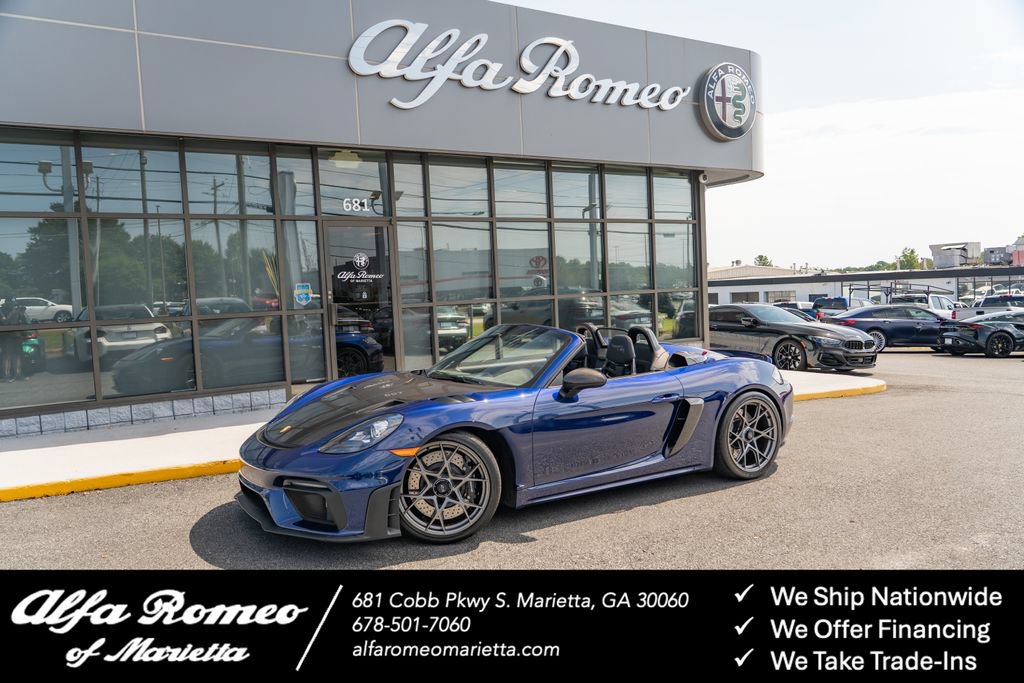 Used 2025 Porsche 718 Boxster Spyder RS RWD image 1