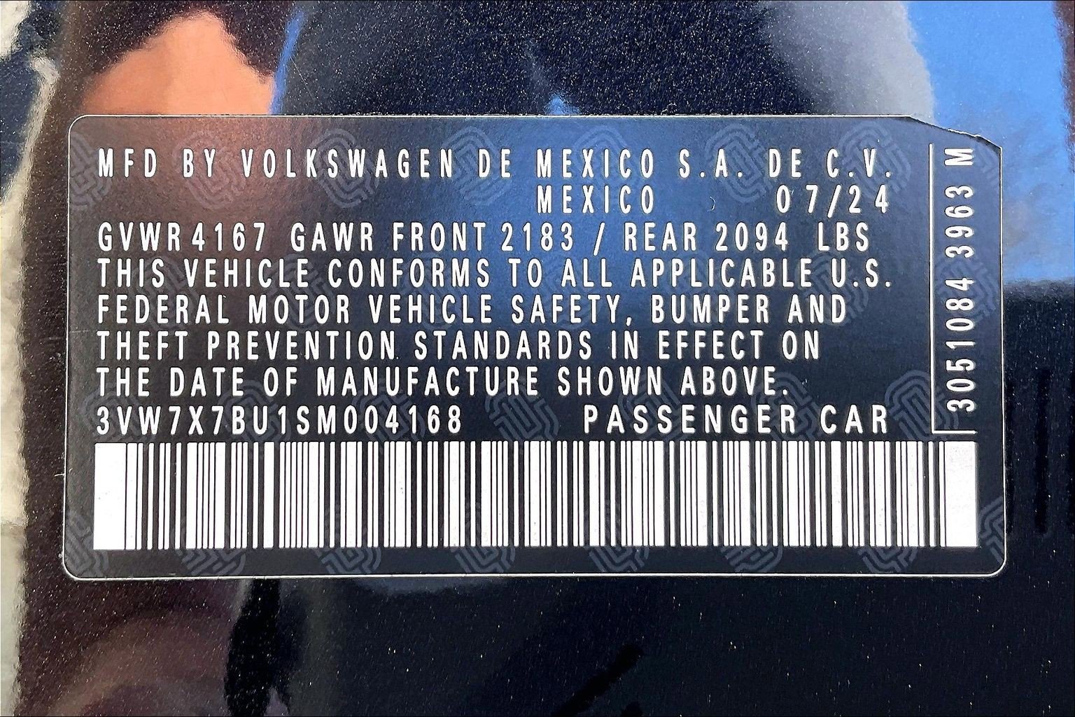 Certified 2025 Volkswagen Jetta SE w/ Black Wheel Package image 33
