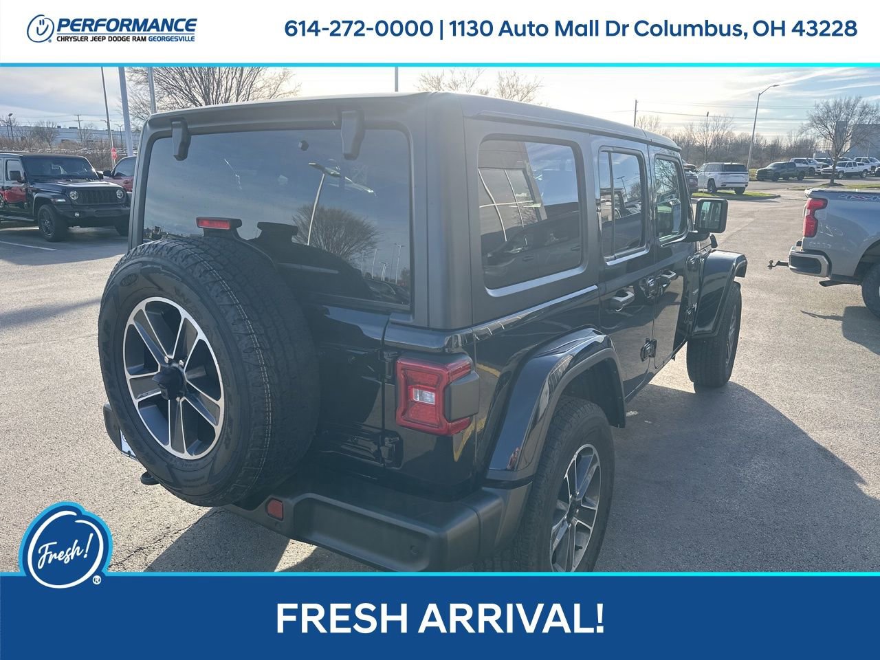 Used 2023 Jeep Wrangler Sahara w/ LED Lighting Group image 4