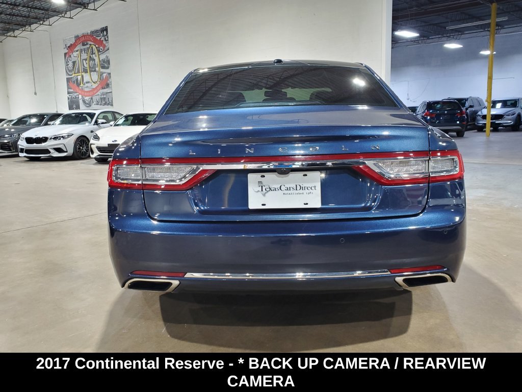 Used 2017 Lincoln Continental Reserve w/ Luxury Package AWD/4WD image 11