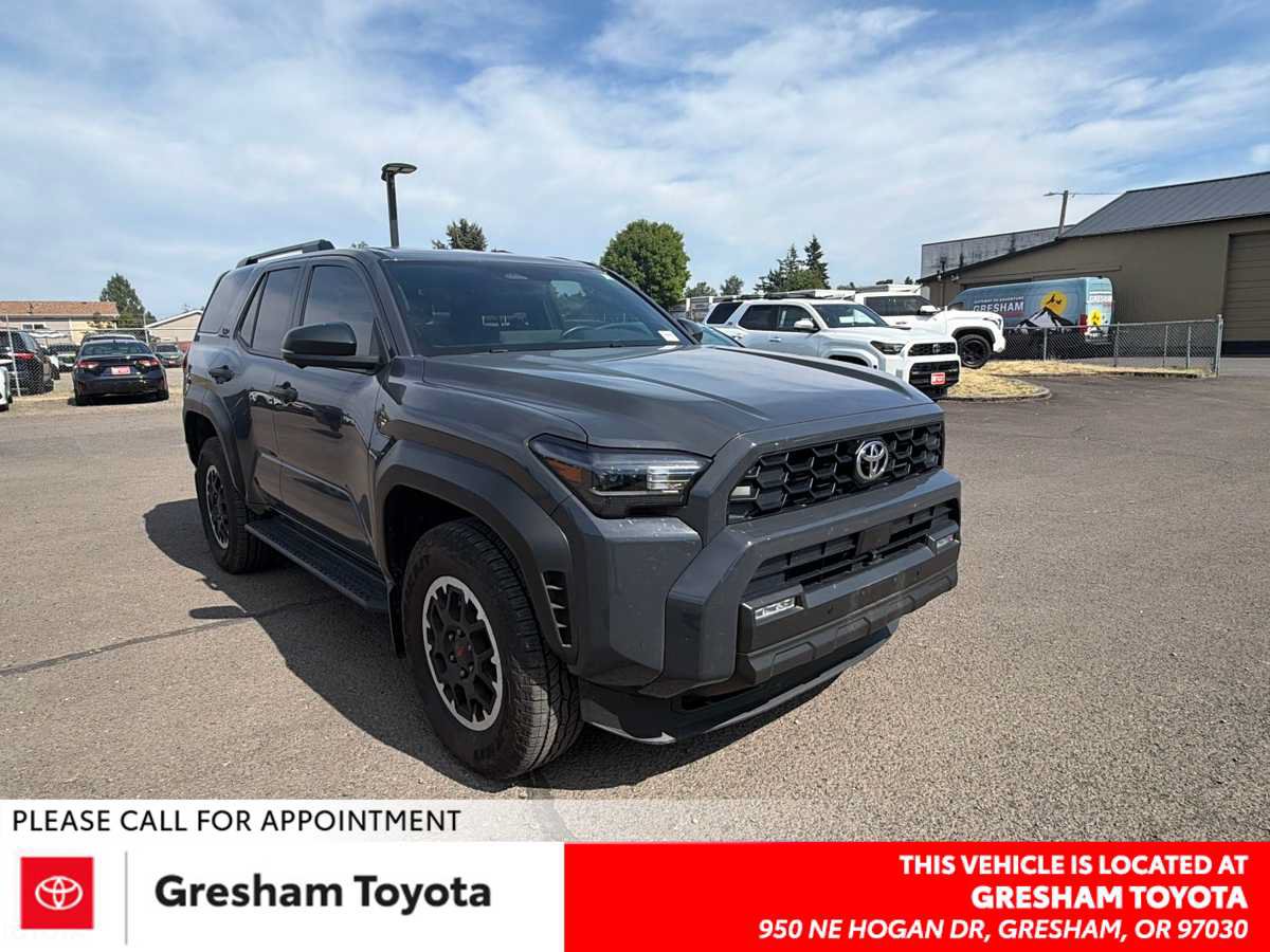 Certified 2025 Toyota 4Runner TRD Off-Road Premium AWD/4WD image 1