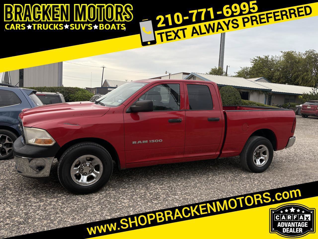 Used 2011 RAM 1500 ST w/ ST Popular Equipment Group