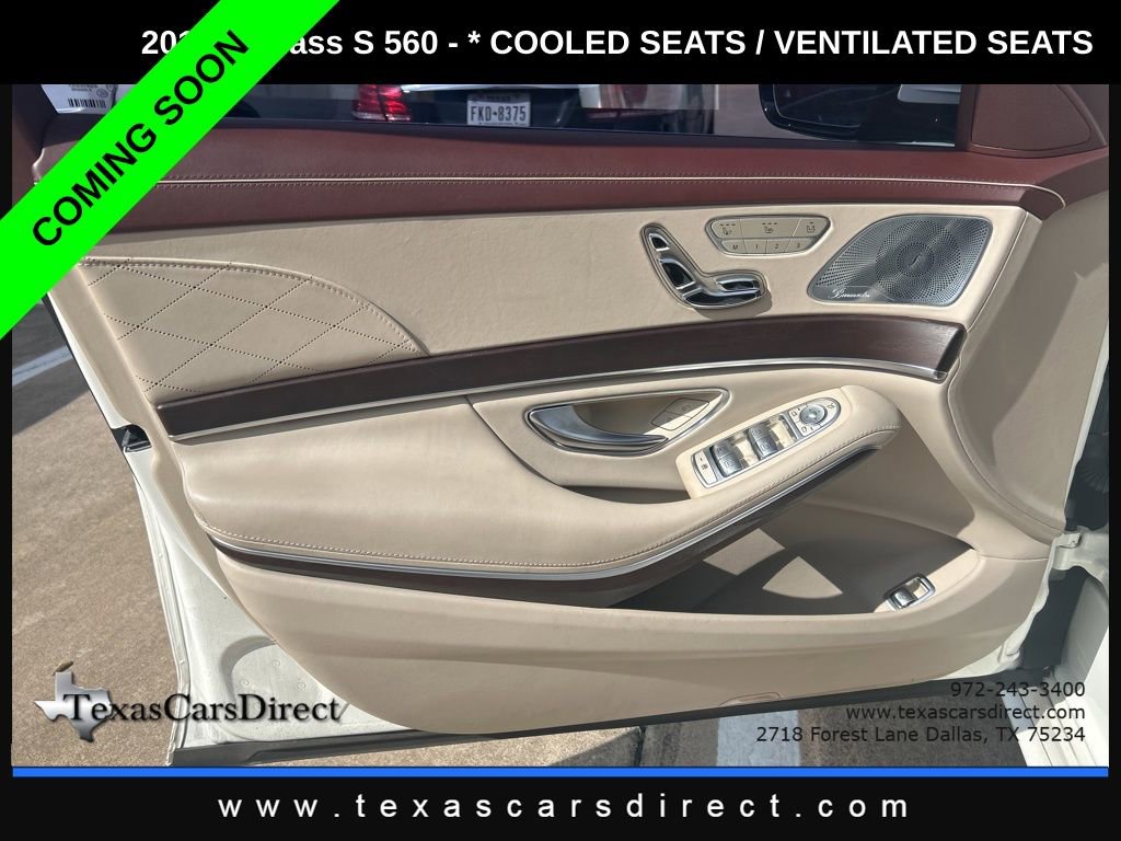 Used 2018 Mercedes-Benz S 560 4MATIC Sedan image 8