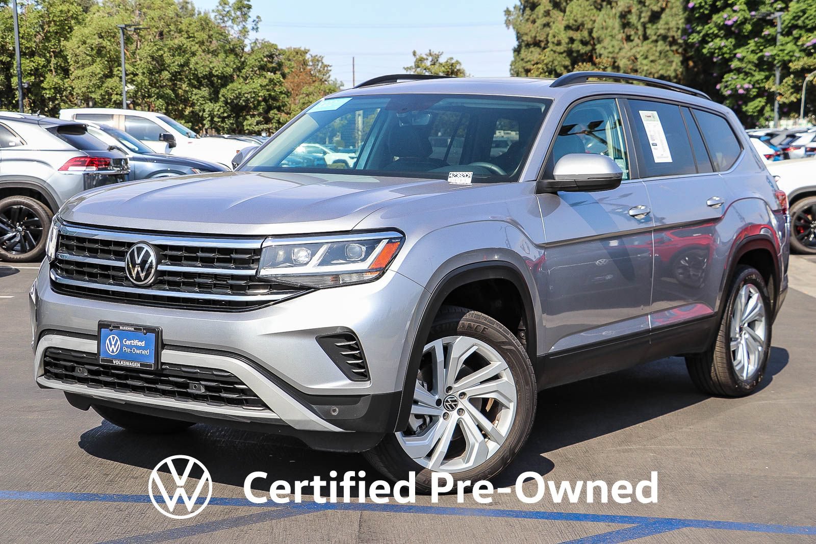 Certified 2022 Volkswagen Atlas SE
